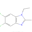 1-乙基-2-甲基-5,6-二氯苯並咪唑