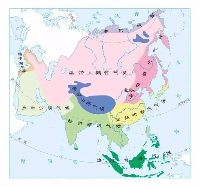 溫帶海洋性季風氣候