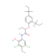 2-[2,4-雙（1,1-二甲基丙基）苯氧基]-N-（3,5-二氯-4-乙基-2-羥基苯基）丁醯胺