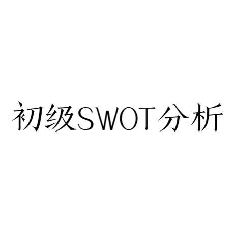 初級SWOT分析