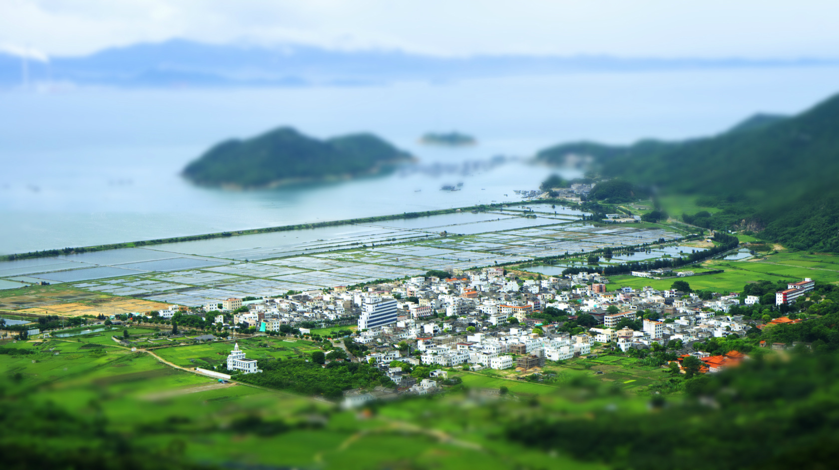 南澳島疊石岩俯瞰