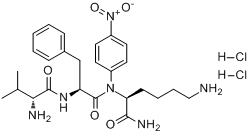 D-纈氨醯-L-苯丙氨醯-L-賴氨醯對硝基苯胺二鹽酸鹽