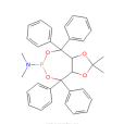 (3AR,8AR)-(-)-(2,2-二甲基-4,4,8,8-四苯基-四氫-[1,3]二氧並[4,5-E][1,3,2]二氧磷-6-YL)二甲胺