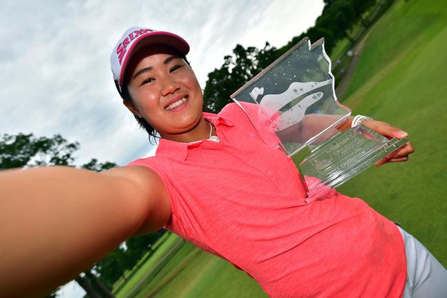 贏得個人LPGA首勝