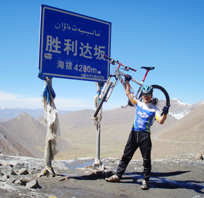 旅行家單騎過勝利達坂