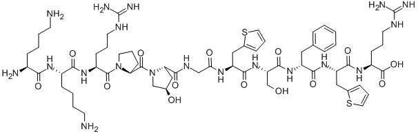 LYS-LYS-(HYP3,Β-(2-THIENYL)-ALA5·8,D-PHE7)-BRADYKININ