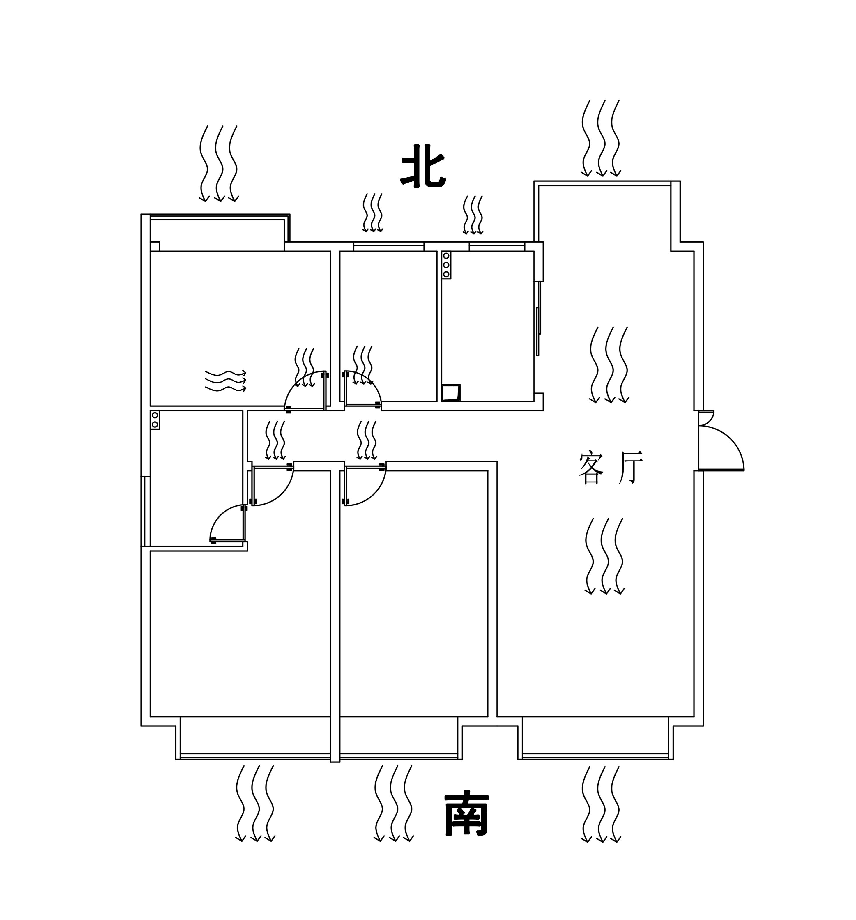 南北通透