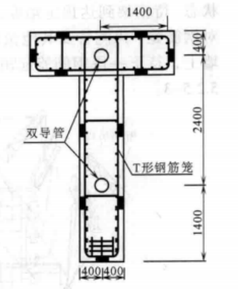 軟弱地質條件下碼頭超深T型地下連續牆施工工法