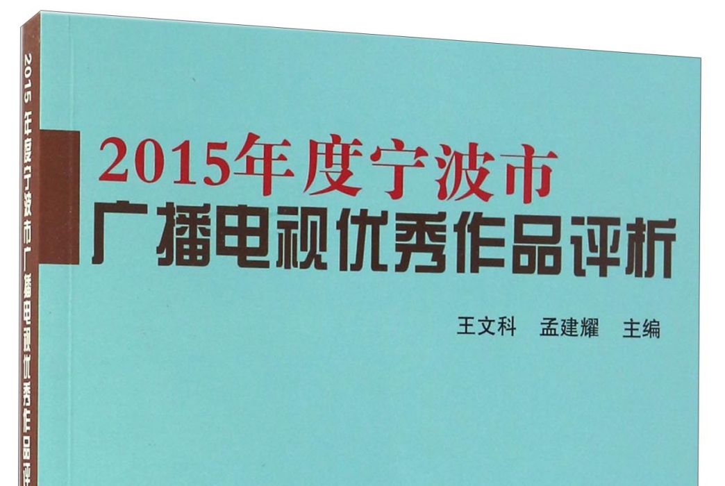 2015年度寧波市廣播電視優秀作品評析