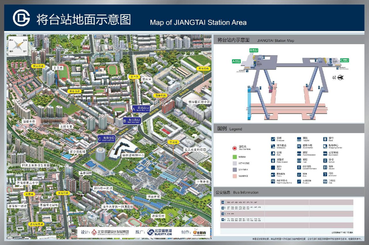 將台站地面示意圖