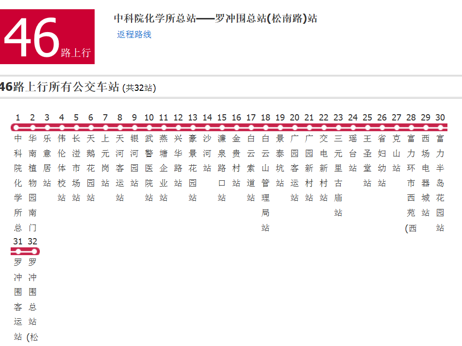 廣州公交46路