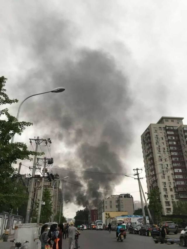 5·3北京朝陽樓頂起火事件