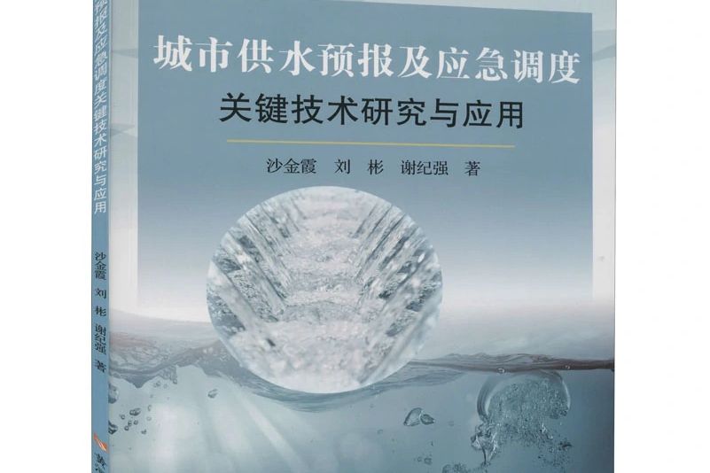 城市供水預報及應急調度關鍵技術研究與套用