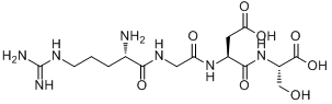 H-精氨酸-甘氨酸-天冬氨酸-絲氨酸-OH