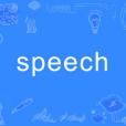 speech