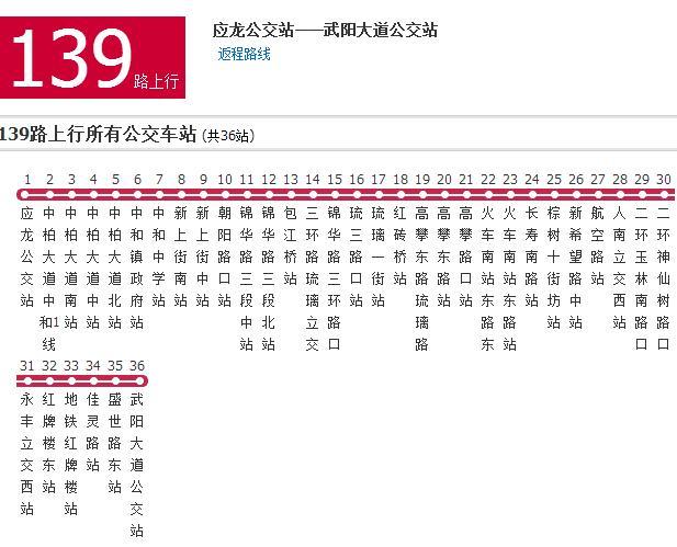 成都公交139路