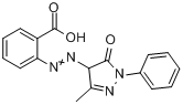 2-[（4,5-二氫-3-甲基-5-氧代-1-苯基-1H-吡唑-4-基）偶氮]苯甲酸