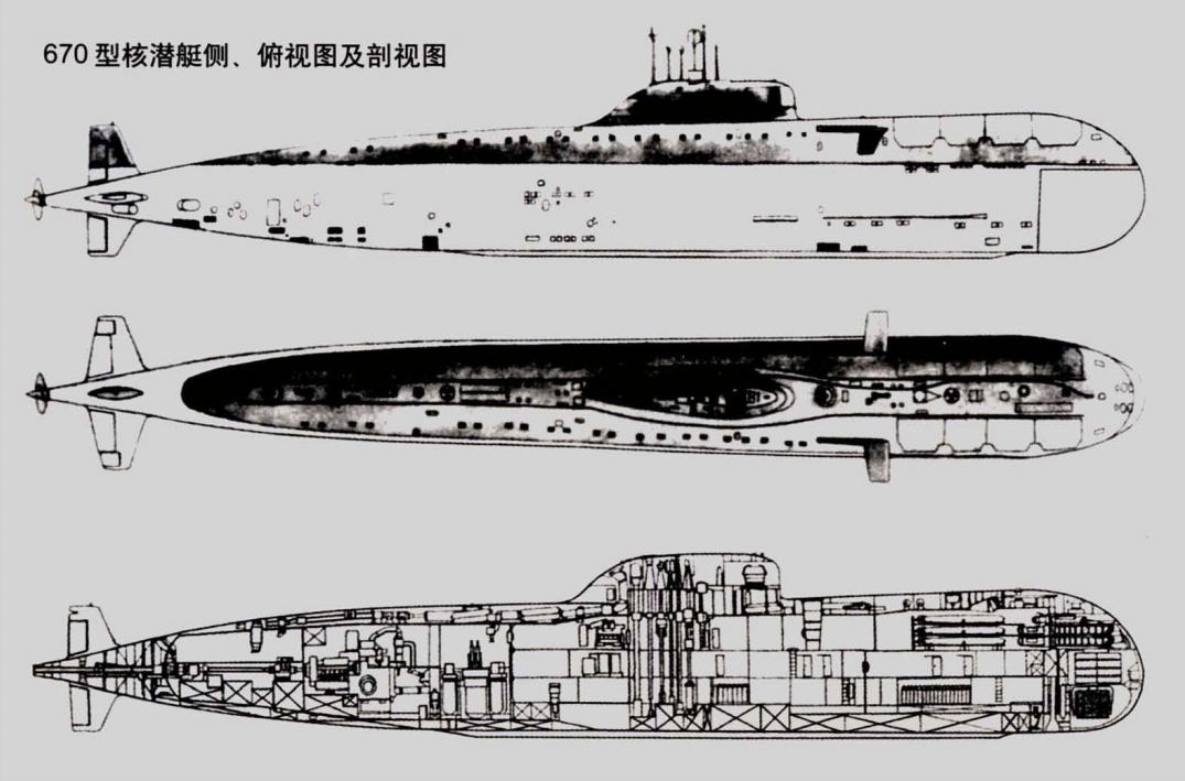 670型巡航飛彈核潛艇(670型核潛艇)