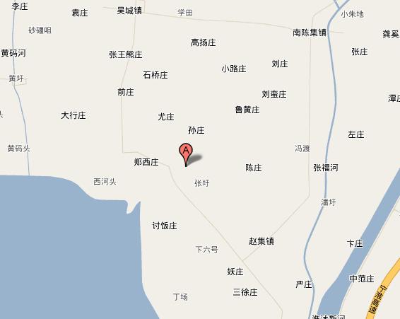 韓橋鄉區域地圖