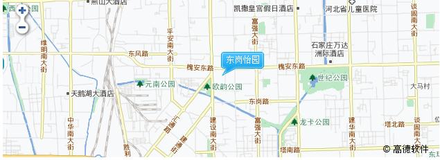 東崗怡園地理位置