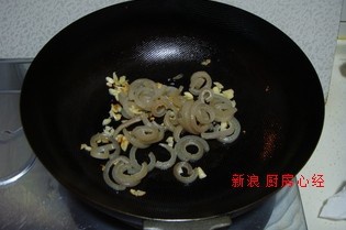 肉皮炒豆芽