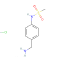 4-（甲基磺醯胺基）苄胺。氯化氫