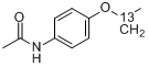 乙醯對氨苯乙醚乙氧基-1-13C