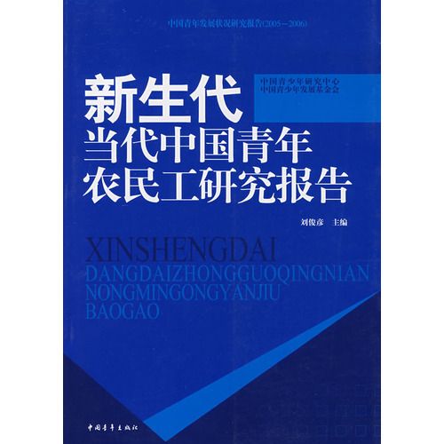 新生代當代中國青年農民工研究報告