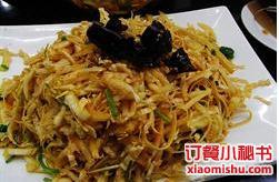 白菜心拌乾豆腐10元