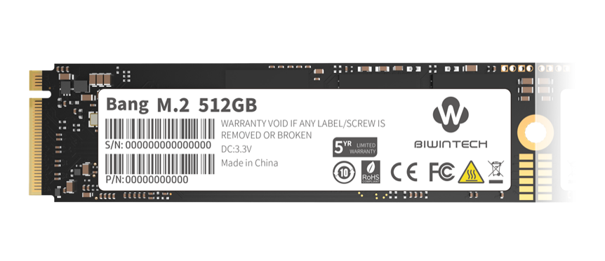 佰微M.2 SSD BANG系列