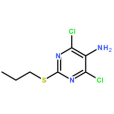 4,6-二氯-2-（丙硫基）-5-氨基嘧啶