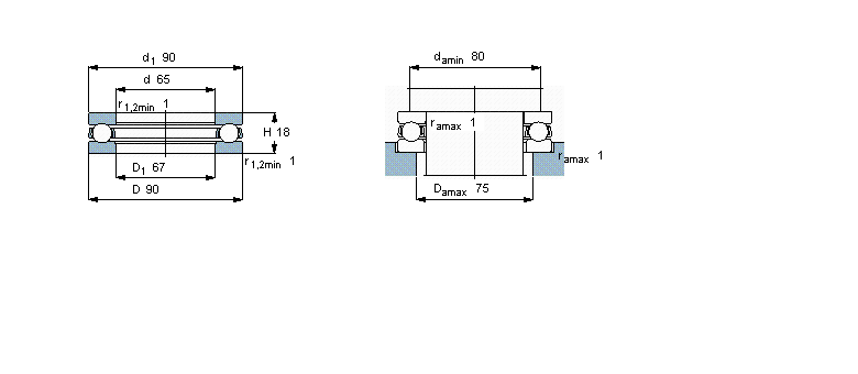 SKF 51113軸承