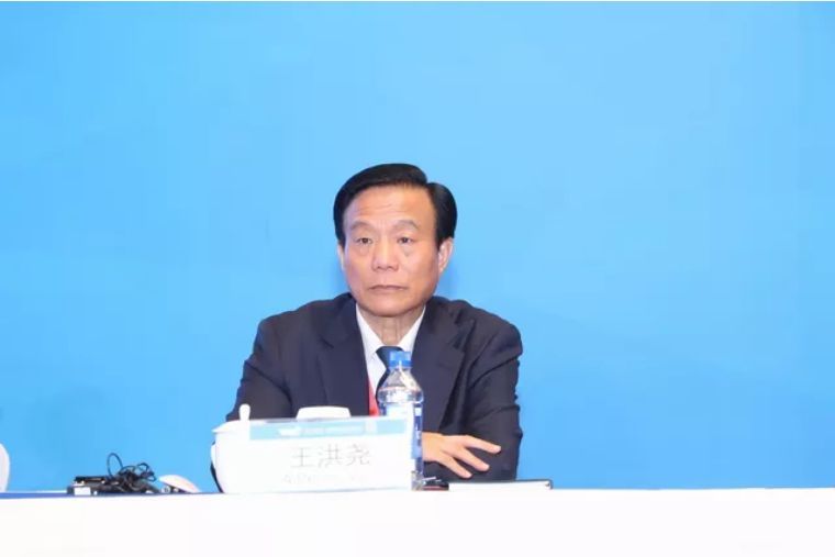 王洪堯在2018北京·世界經濟與環境大會上發表主旨講話