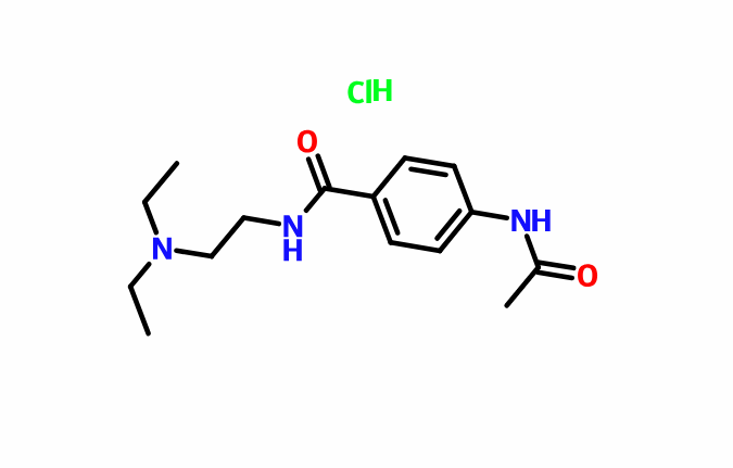 乙醯普魯卡因胺鹽酸鹽