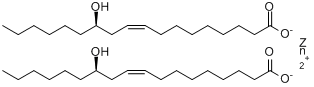 (9Z,12R)-12-羥基-9-十八烯酸鋅鹽(2:1)