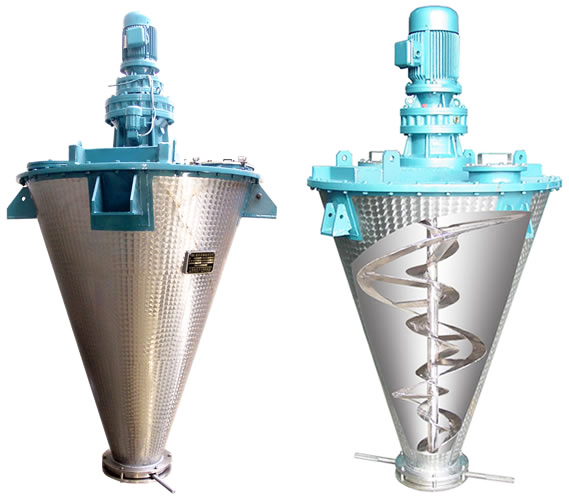 立式錐形螺帶混合機