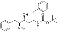 [(1S,3S,4S)-4-氨基-3-羥基-5-苯基-1-（苯甲基）戊基]-氨基甲酸叔丁酯