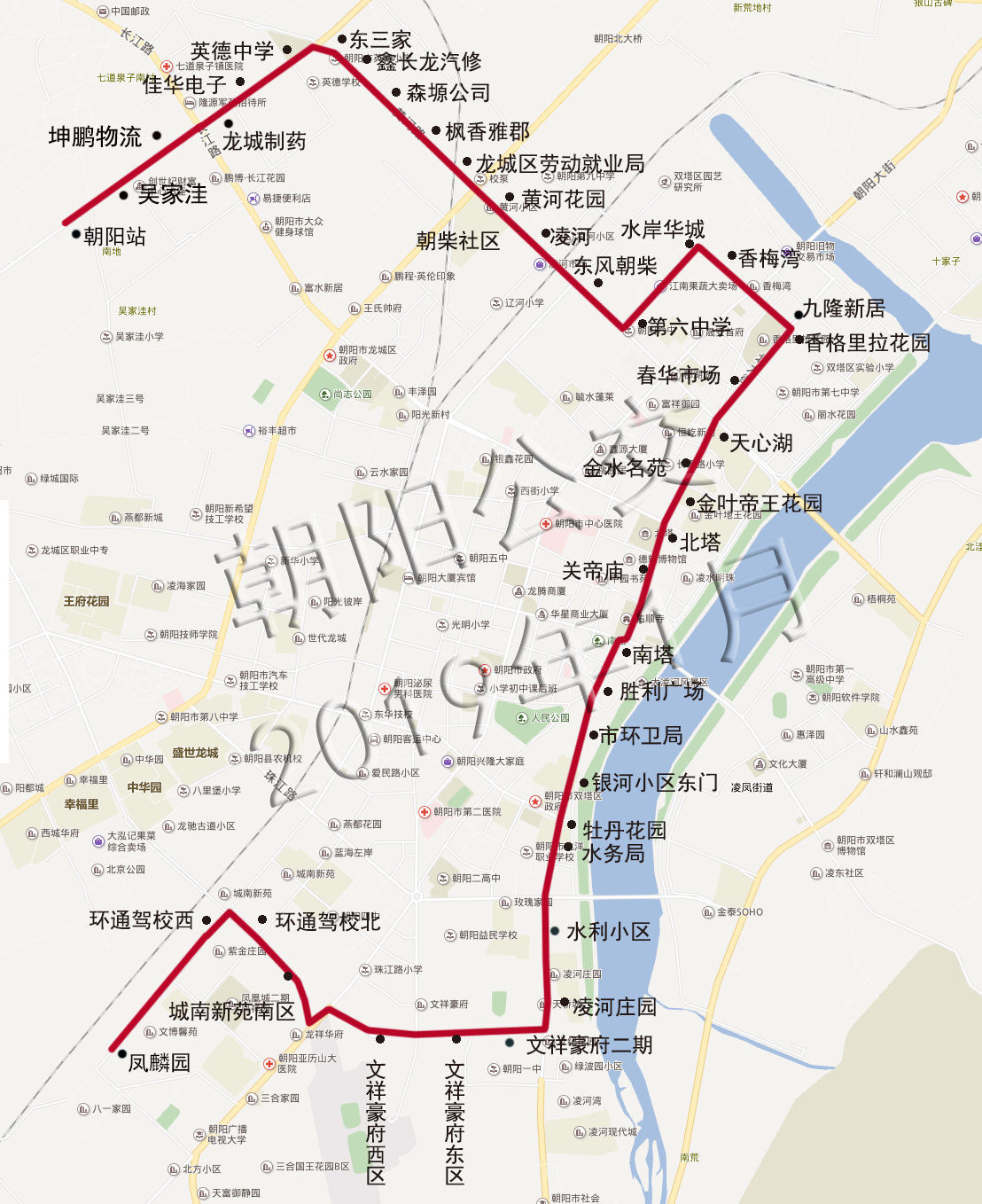 11路運營路線圖