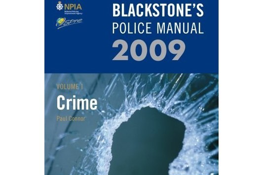 Blackstone\x27s Police Manuals 2009