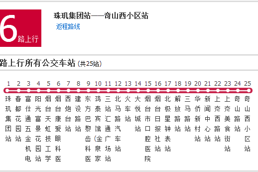 煙臺公交6路