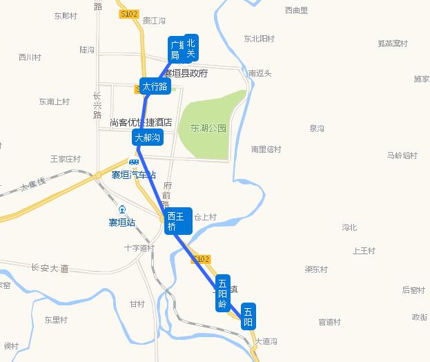 襄垣縣公交6路