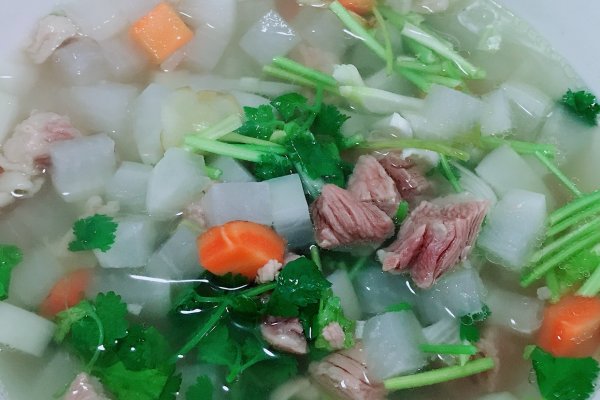 蘋果白蘿蔔牛肉湯