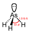 砷化氫 分子結構