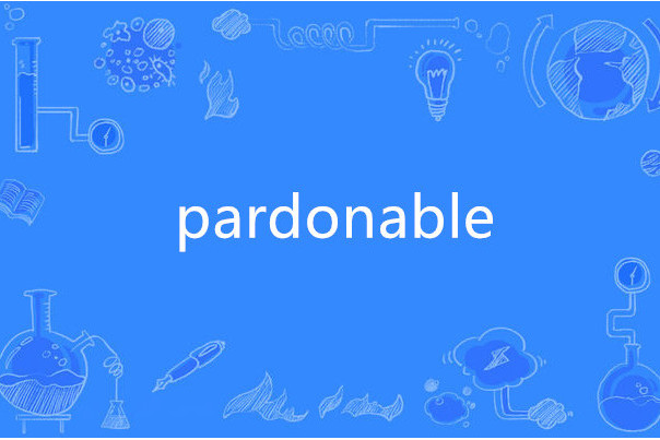 pardonable