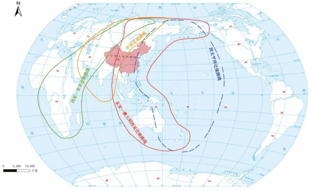 候鳥遷飛通道保護修復中國行動計畫（2024—2030年）