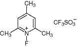 1-氟-2,4,6-三甲基吡啶三氟甲磺酸鹽