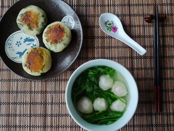 花椒芽土豆餅