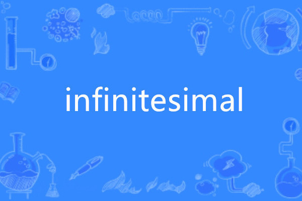 infinitesimal