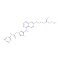 5-[[7-[3-[乙基（2-羥基乙基）氨基]丙氧基]-4-喹唑啉]氨基]-N-（3-氟苯基）-1H-吡唑-3-乙醯胺