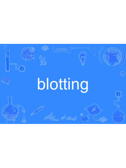 blotting